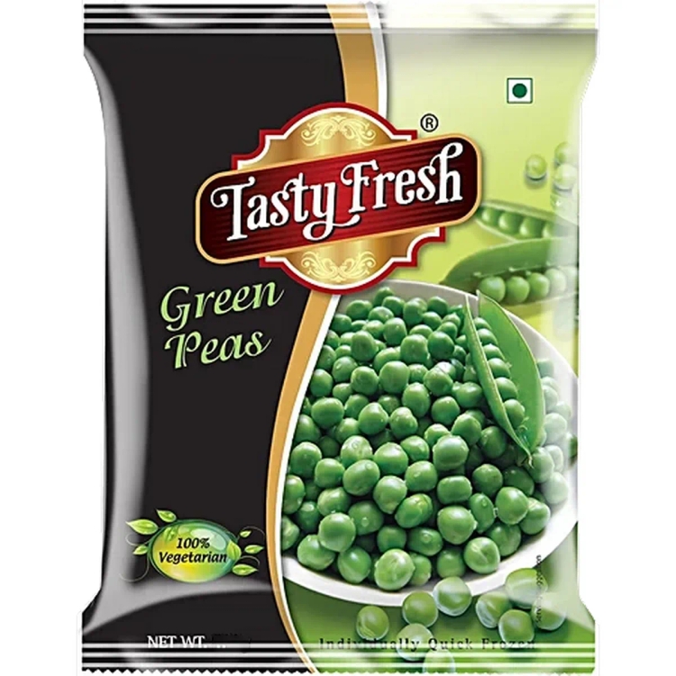 TASTY FRESH GREEN PEAS 500GM