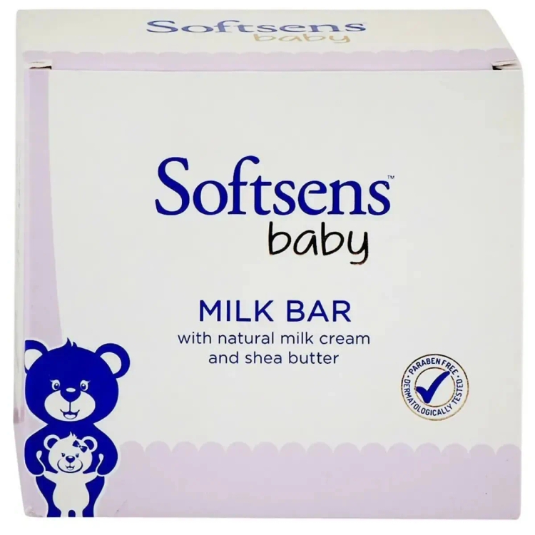 Softsens Baby Milk Bar Soap 100gm*3