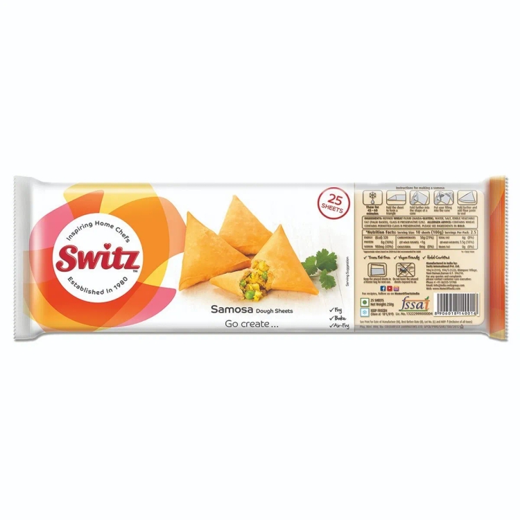 Switz Samosa Dough Sheets 250gms