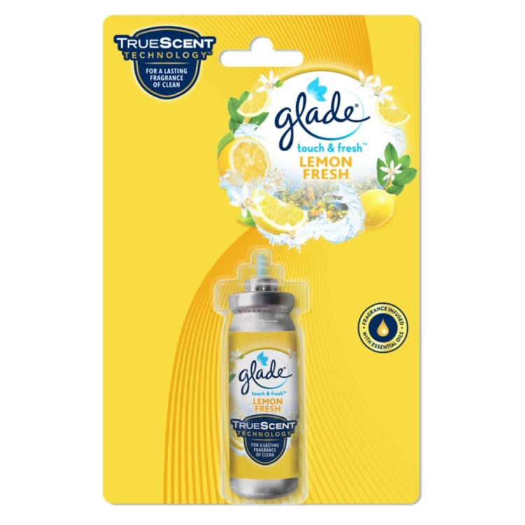 Glade Touch & Fresh Refill Air Freshner Fresh Lemon 12Ml