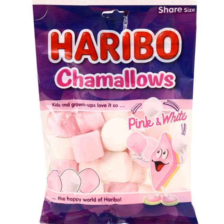 Haribo Chamallows Pink & White 140g