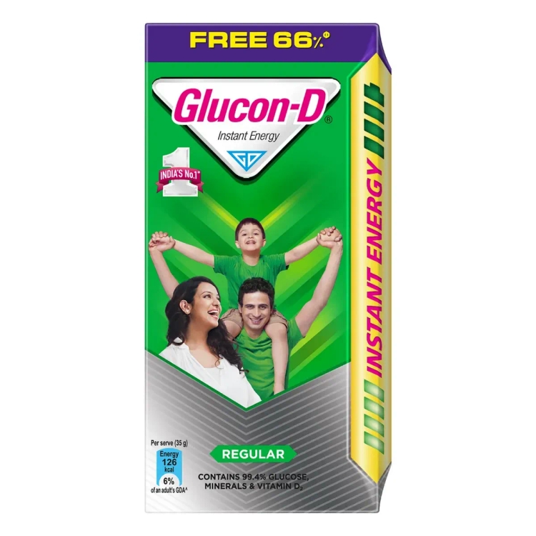 Glucon-D Energy Drink Regular 75G