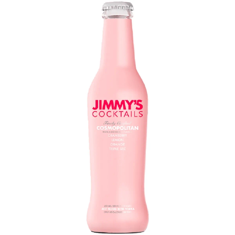 Jimmys Cocktails Cosmopolitan - Cocktail & Mocktail Mixer, 250 ml