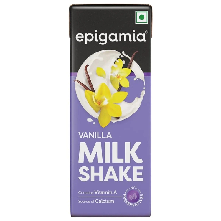 Epigamia UHT Milkshake Vanilla 180ml
