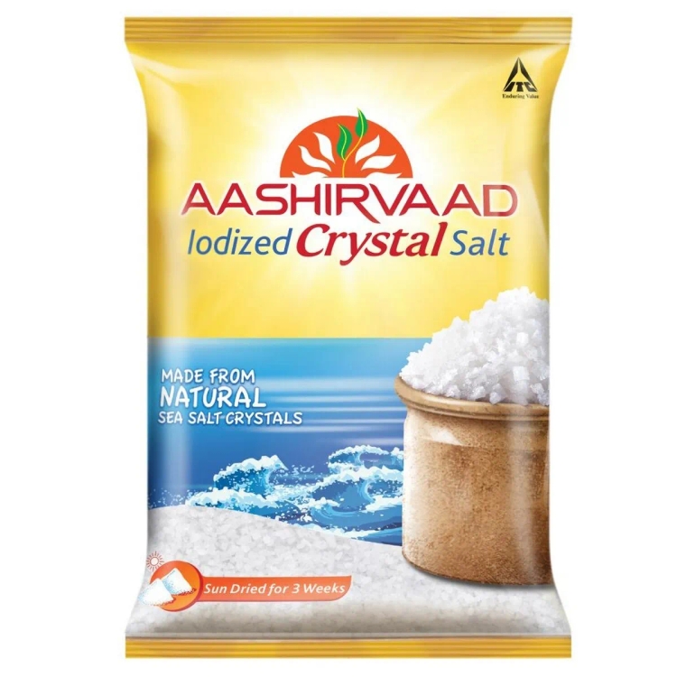 Aashirvaad Crystal Salt 1kg
