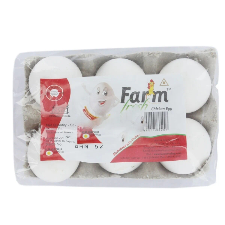 Farm Fresh Egg White 6pc