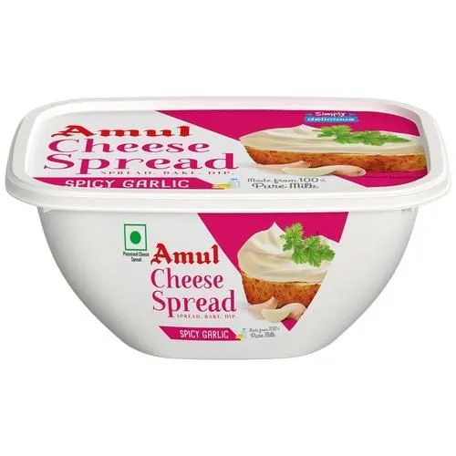 Amul Cheese Spread Garlic 200g