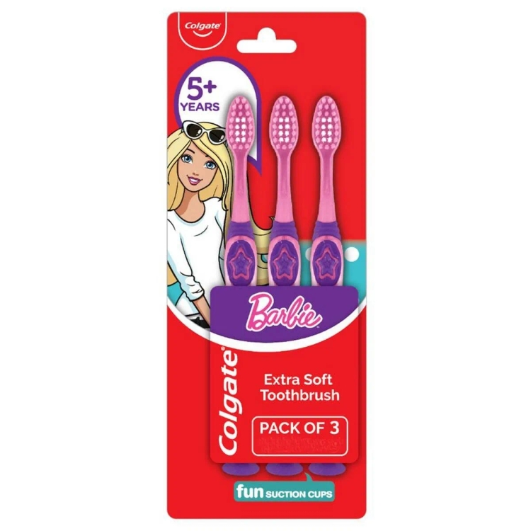 Colgate Tooth Brush Kids Barbie 3'S 5+Yr
