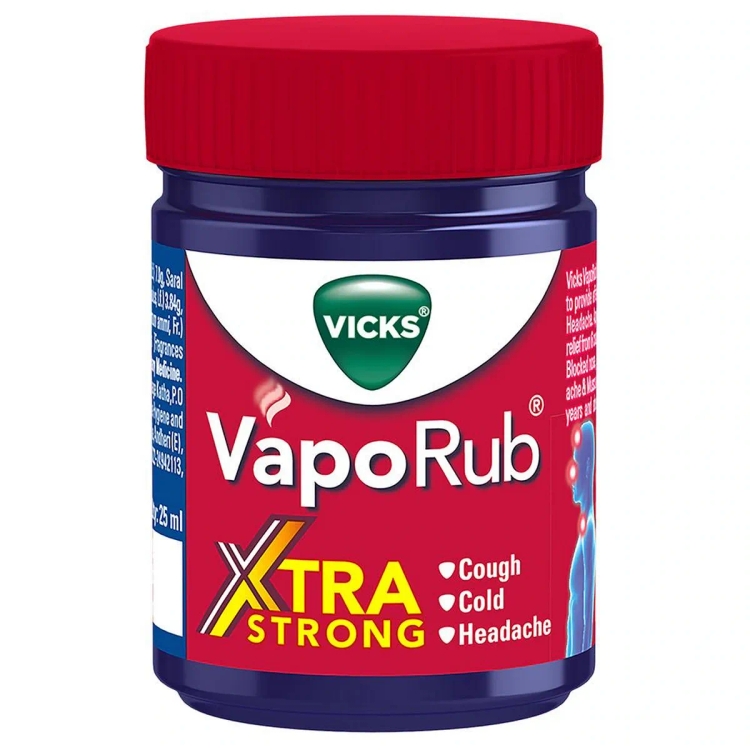 Vicks Vaporub Xtra Strong 25Ml