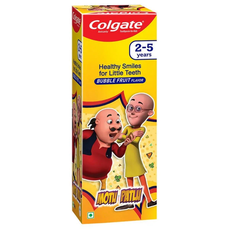 Colgate Tooth Paste Kids 2-5Years Bubblefruit Flavour 80G