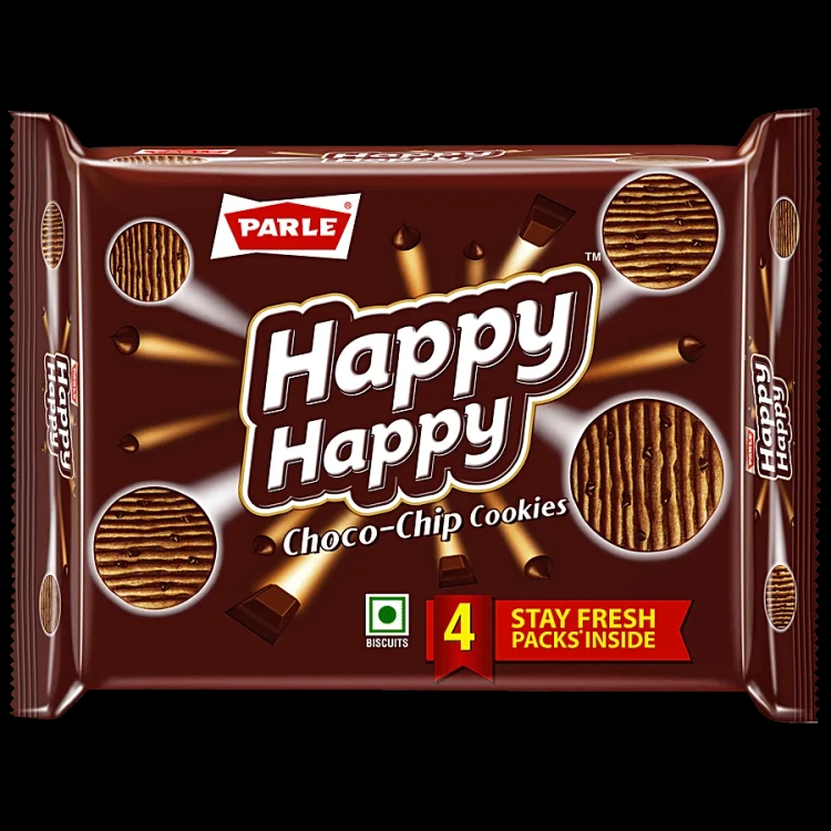 Parle Happy Choco Chip Cookies 396G