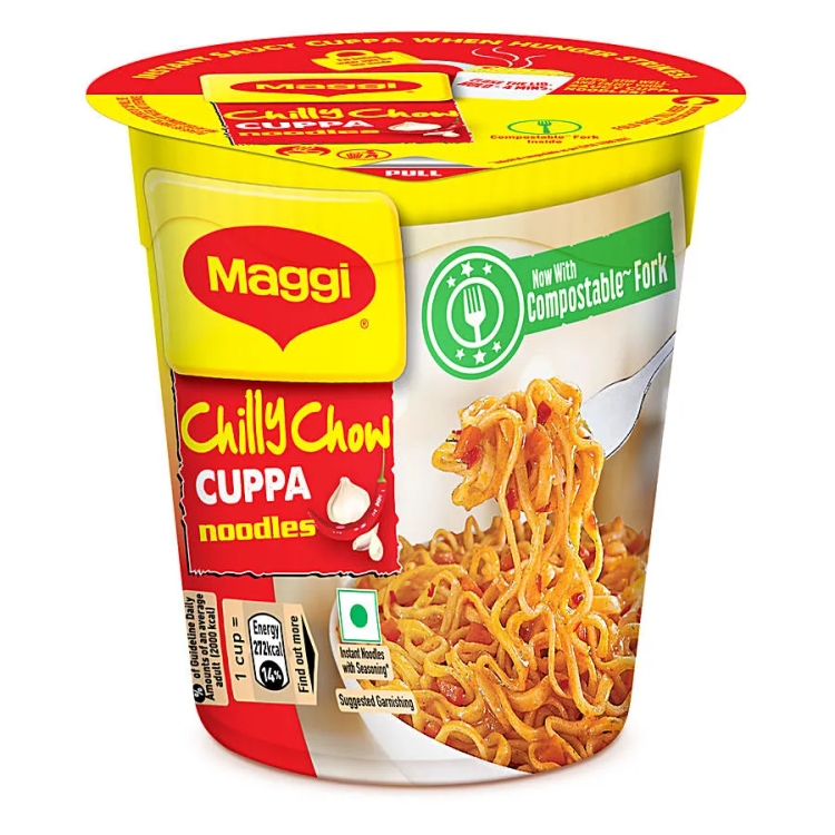 Maggi Chuppa Chilli Chow Cuppa Noodles 70g