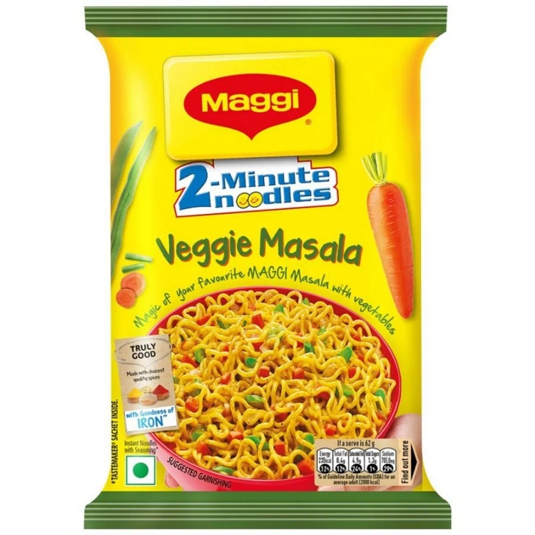 Maggi 2-Minute Noodles Veggie Masala 62G