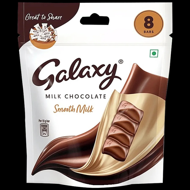 Galaxy Chocolate Shared Bag 10g*8