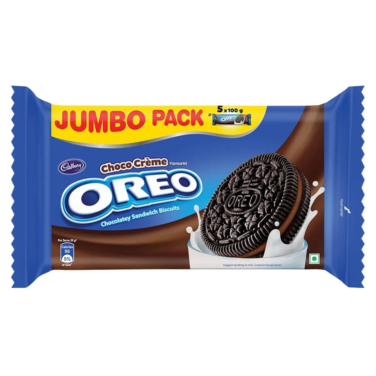 Oreo Jumbo Choco Biscuit 459.25g