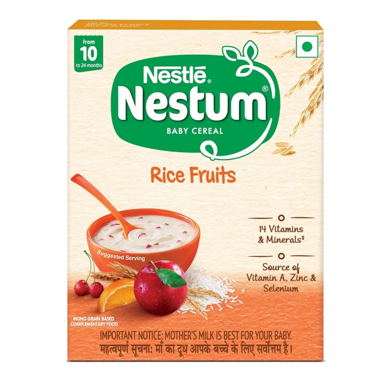 Nestle Nestum Rice & Fruit Stage 3 300g