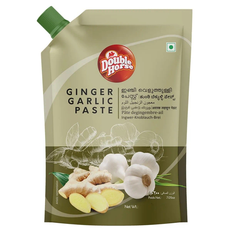 Double Horse Authentic Ginger Garlic Paste 200g