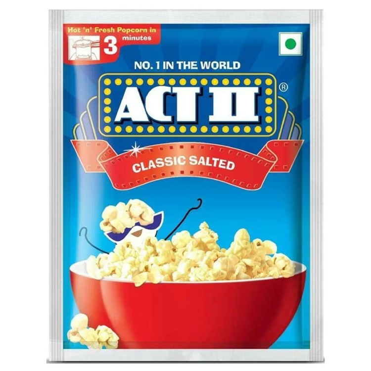 ACT II Instant Popcorn Classic Salted 90 + 30g