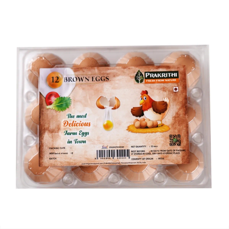 Prakrithi Brown Egg(Country)12's