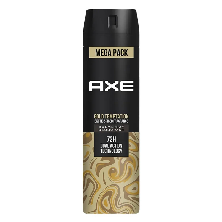 Axe Gold Temptation Deodorant For Men 215Ml