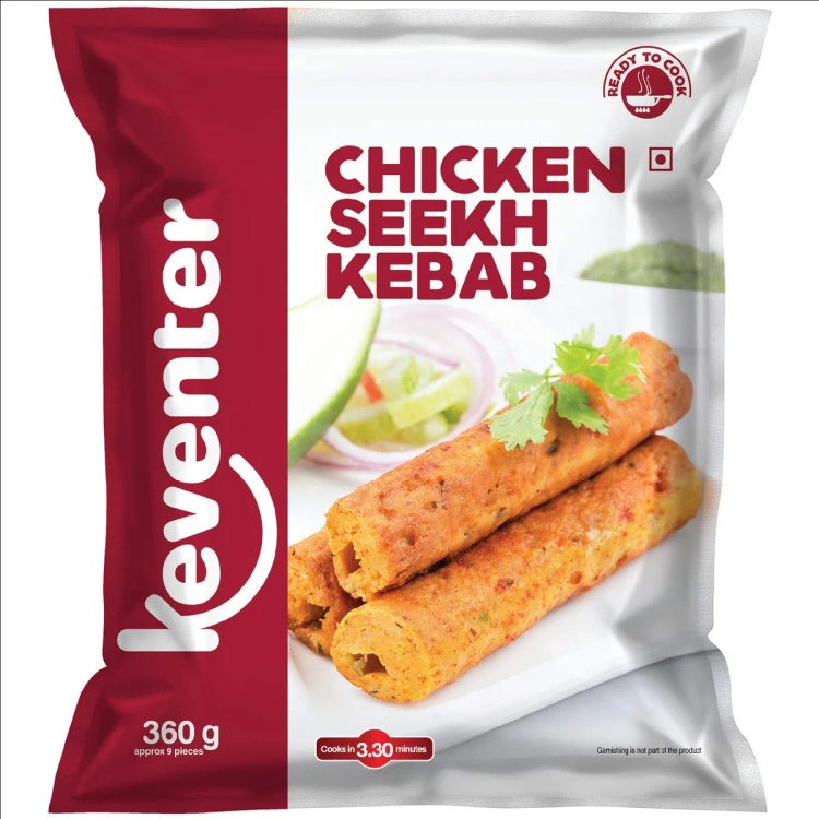 Keventer Chicken Seekh Kebab 360g