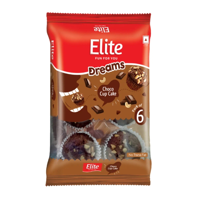 Elite Dreams Choco Cake 6's 180g