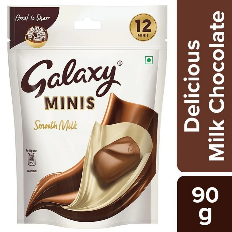 Galaxy Smooth Milk Chocolate Minis 90g