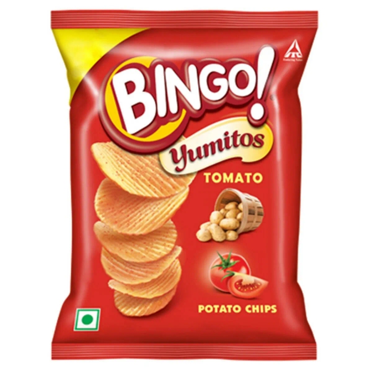 Bingo Yumitos Tomato Potato Chips 45g