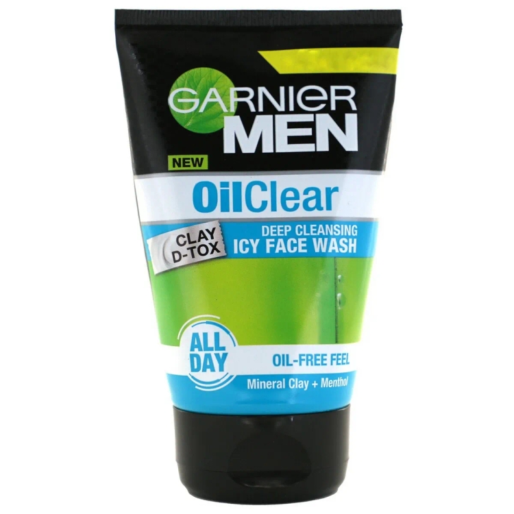 Garnier Mens Face Wash Oil Clear 100g