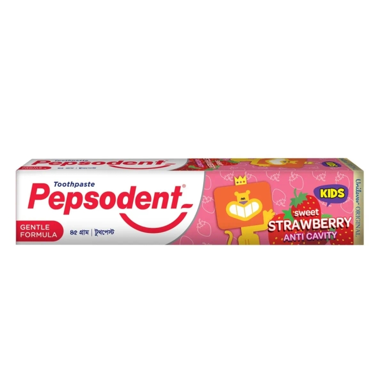 Pepsodent Tooth Paste Kids Strawberry 45g