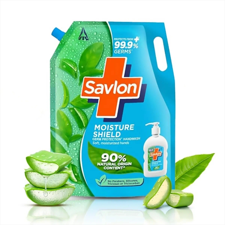 Savlon Moisture Shield Germ Protection Liquid Handwash 1.35L Pouch