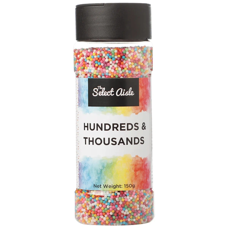 The Select Aisle Hundreds & Thousands Sprinkles 150g