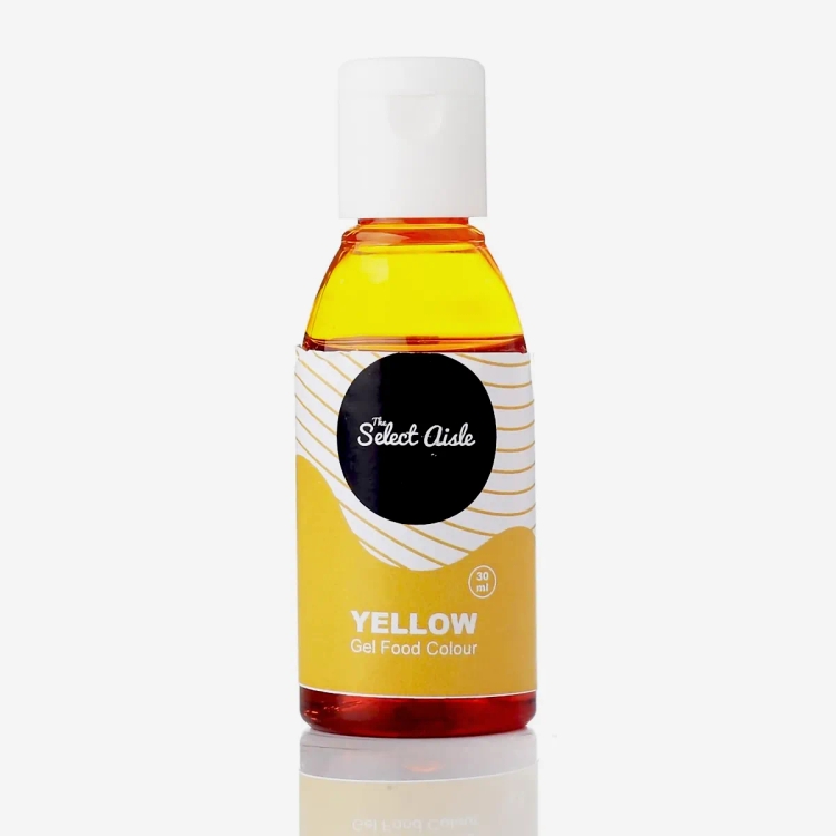 The Select Aisle Concentrated Yellow Food Gel Colour - 30 ml