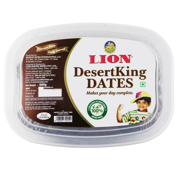 Lion Dessert King Dates Cup 500g