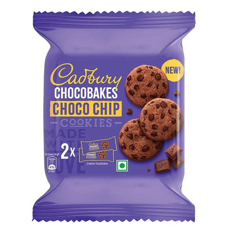 Cadbury Chocobakes Choco Chip Cookies 167g