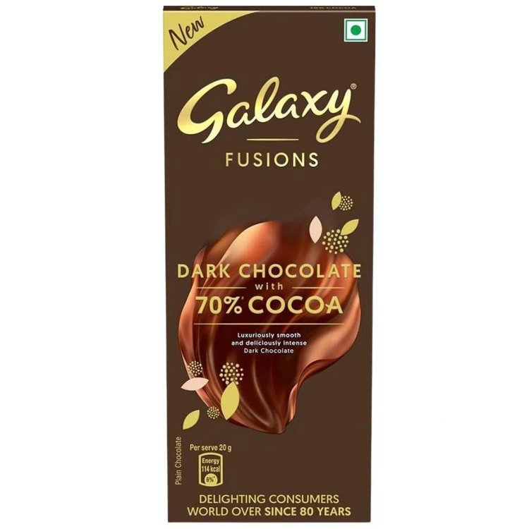 Galaxy Dark Chocolate Bar 110g