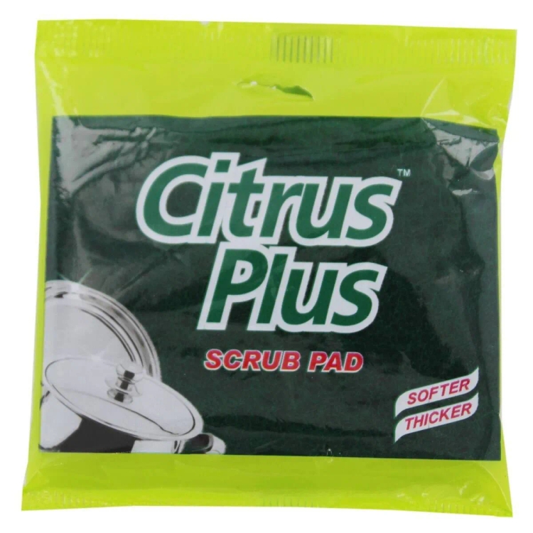 Sabena Citrus Plus Scrub Pad 10 Cm X 7.5 Cm 1'S