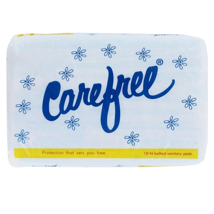 Carefree Extra Large Sanitary Pad 10s