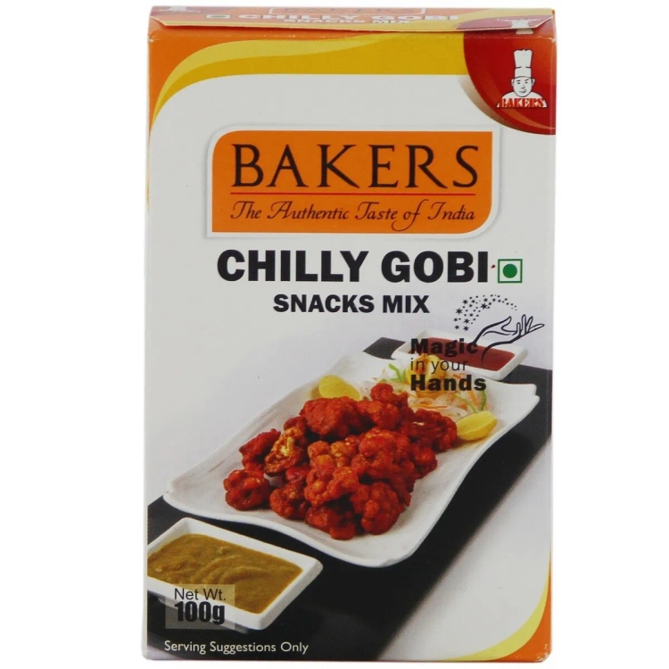 Bakers Chilli Gobi Snacks Mix 100g