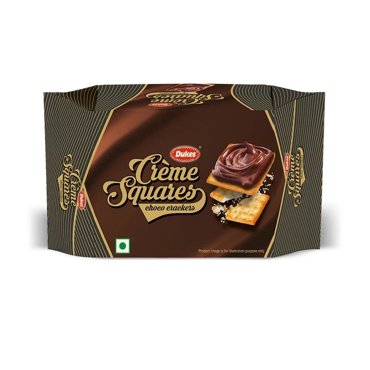 Dukes Crème Squares Choco Crackers Biscuits - 100g