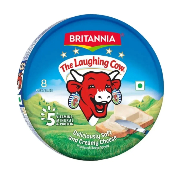Britannia Laughing Cow Cheese 120g  (8 Portions)