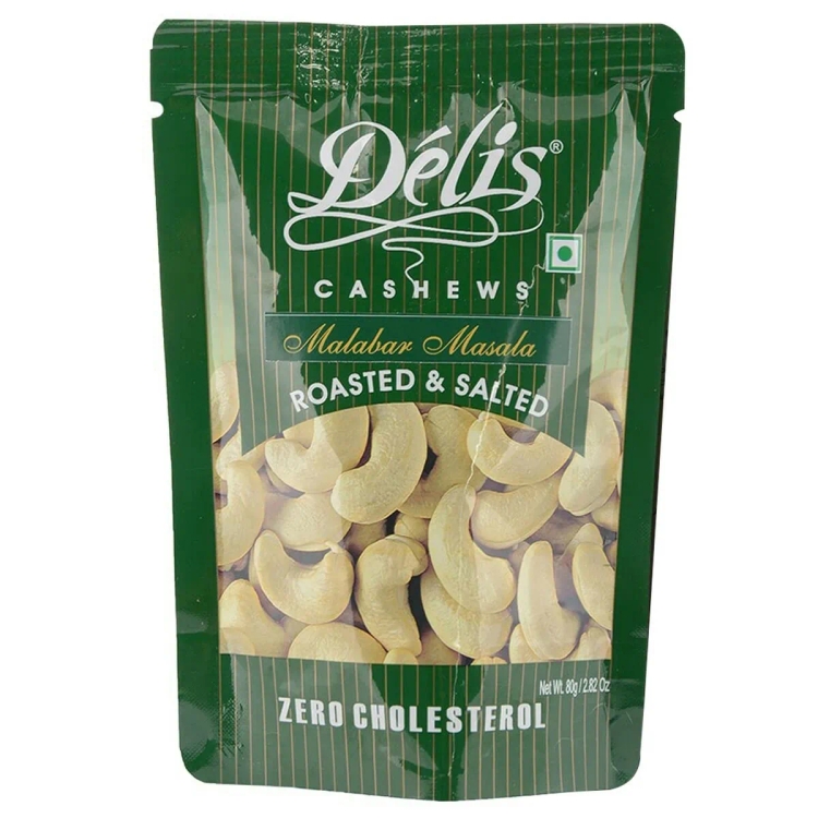 Delis Cashew Nut Malabar Masala 80Gm
