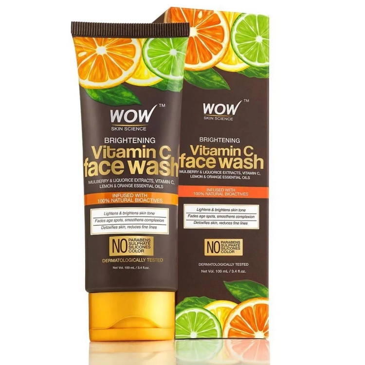 Wow Face Wash Vitamin C 100Ml