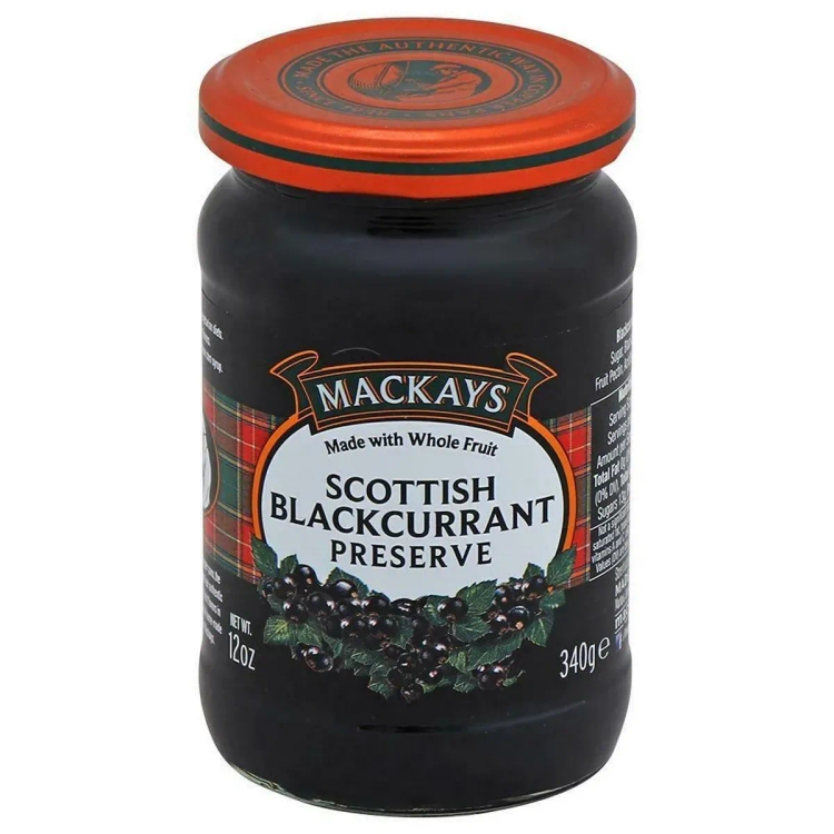 Mackays Scottish Black Currant Preserve 340g
