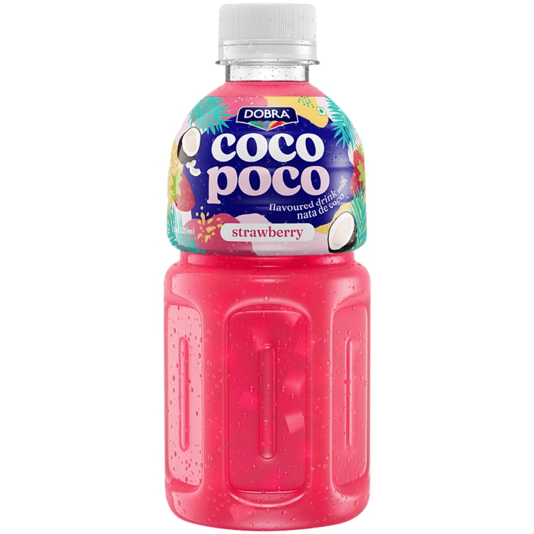 Dobra Coco Poco - Strawberry, 320 ml