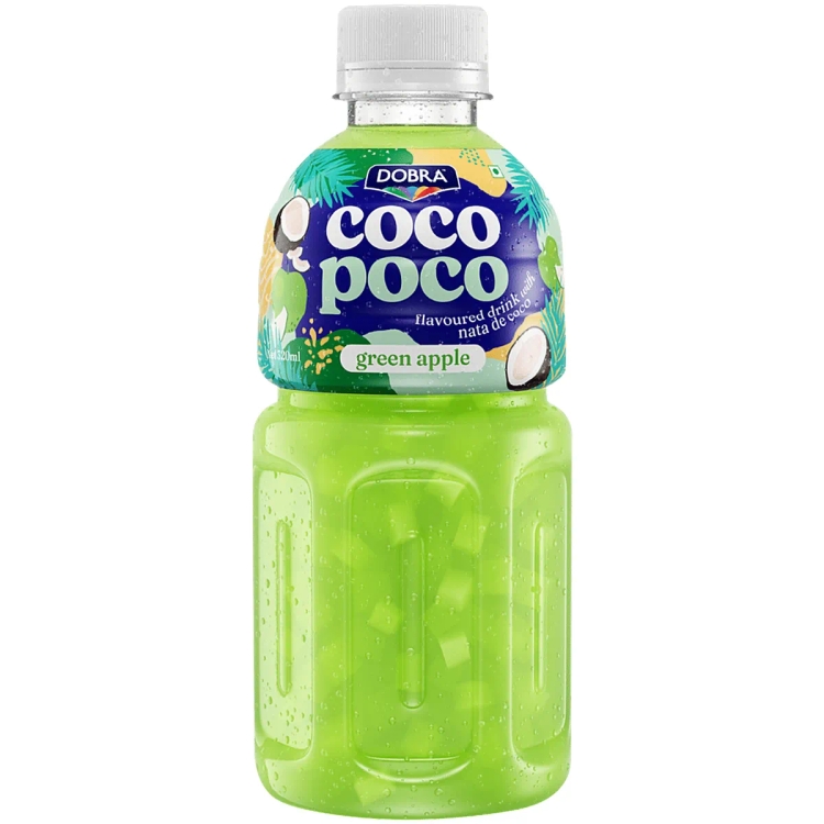 Dobra Coco Poco - Green Apple, 320 ml