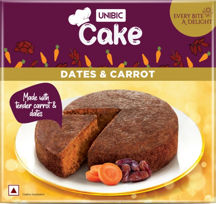 Unibic Dates & Carrot Fruit Cake 220G