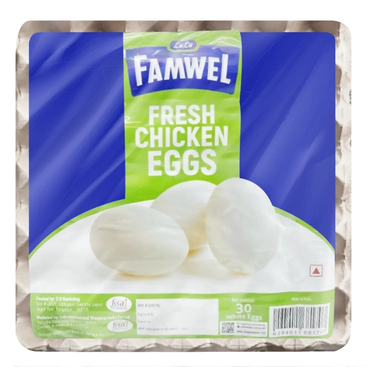 Lulu Fam Wel White Eggs 30’s