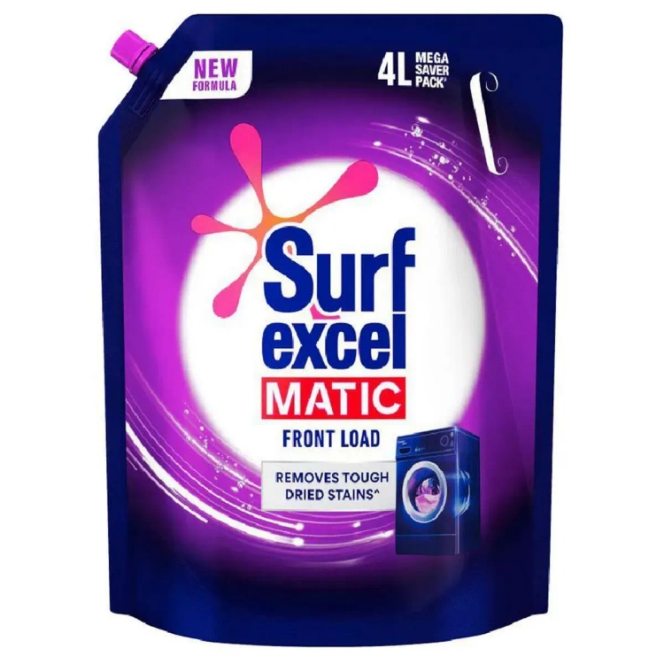 Surf Excel Matic Front Load Liquid 4L