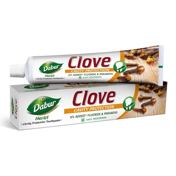 Dabur Tooth Paste Herbal Clove 200+100G